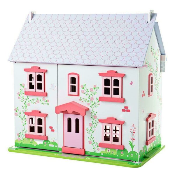 BigJigs - Casuta din lemn pentru papusi Rose