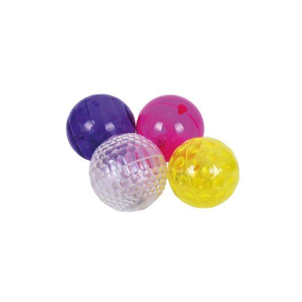 TickiT - Set Bile senzoriale sclipitoare texturate 4 buc