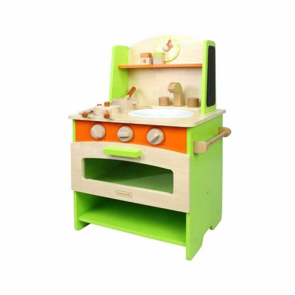 Masterkidz - Bucatarie de jucarie mare, din lemn, +3 ani,