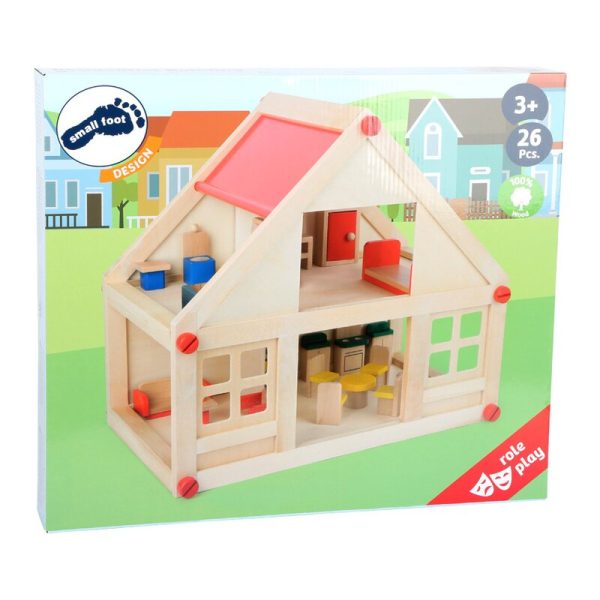 Small foot - Casa papusii cu mobilier