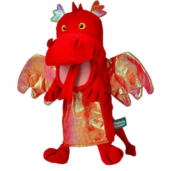 marioneta-de-mana-dragonul-rosu-fiesta-crafts-fct-2363-1146550-4.jpeg Fiesta Crafts - Marioneta de mana Dragonul Rosu