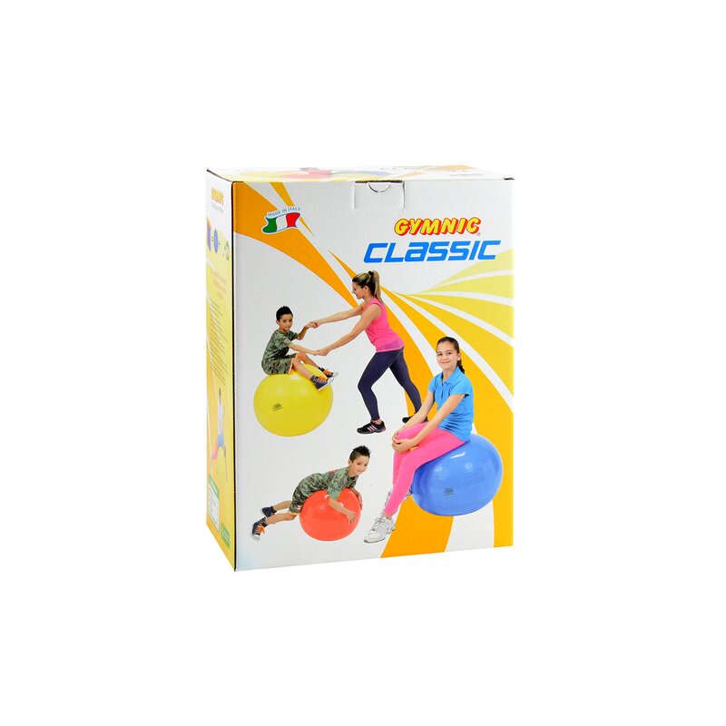 Gymnic - Minge fizioterapeutica Clasic Diametru 65 cm, Albastru