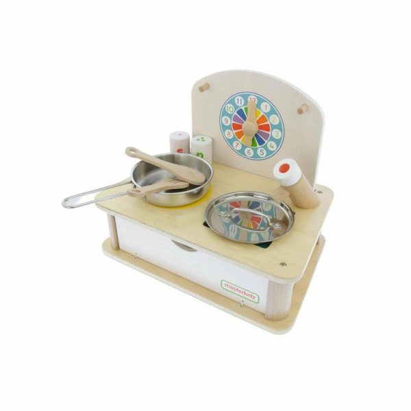 Masterkidz - Mini- Bucatarie de jucarie, din lemn, +3 ani,