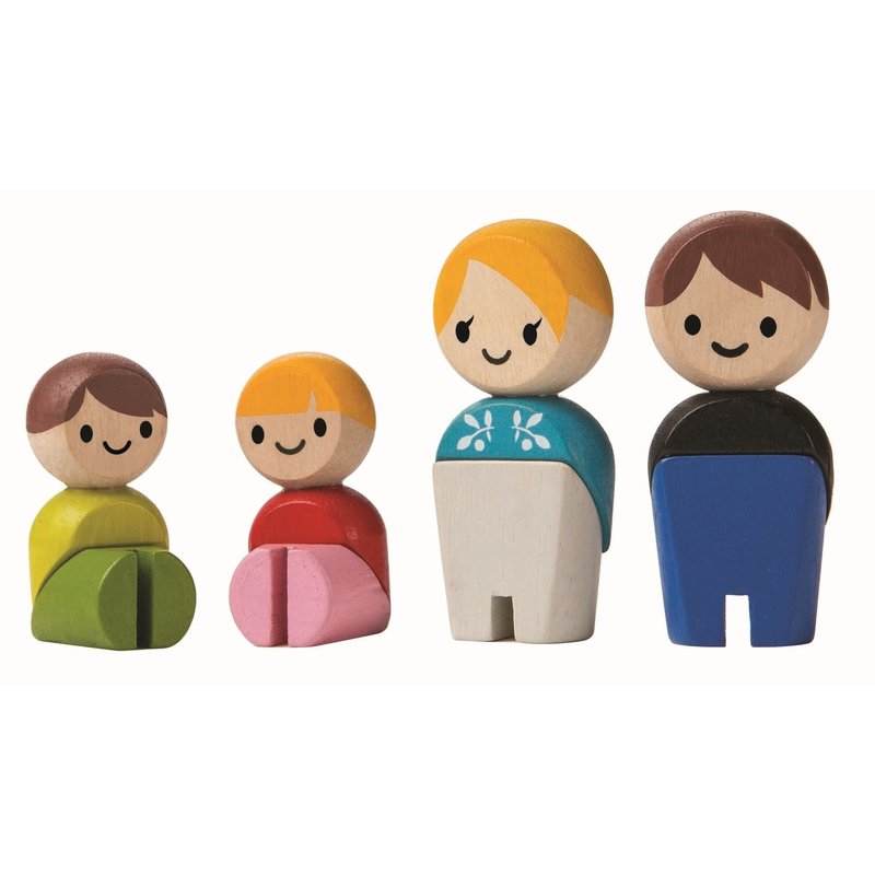 plan-toys-familia-de-papusi-set-de-figurine-din-lemn-789011-4.jpeg Plan Toys - Set de figurine din lemn, Familia de papusi