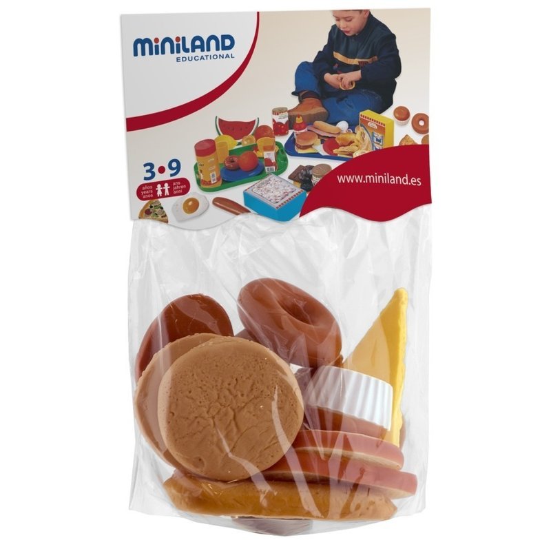 Miniland - Produse de cofetarie set de 15 figurine