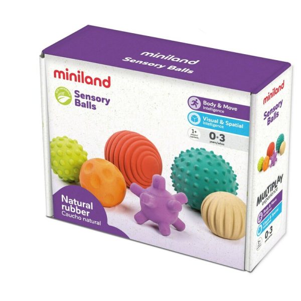set-6-mingi-senzoriale-din-cauciuc-natural-eco-pentru-bebelusi-1178339-4.jpeg Miniland - Mingiute Senzoriale din Cauciuc