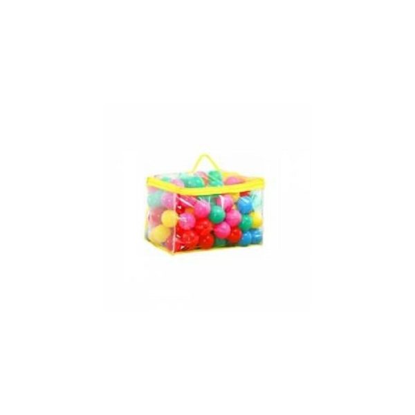 Ecotoys - Set de 100 bile din plastic
