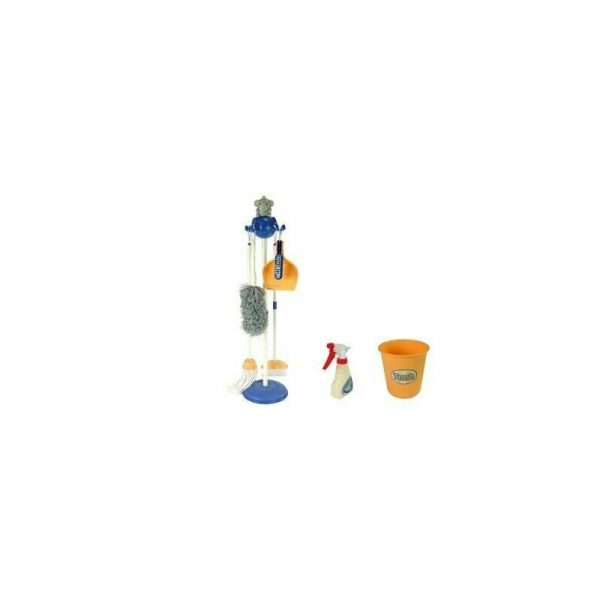 Leantoys - Set de curatenie pentru copii, din plastic cu 7 accesorii, , 9414