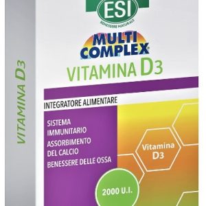 Esitalia Multicomplex vitamina D3 2000UI - 30 tablete