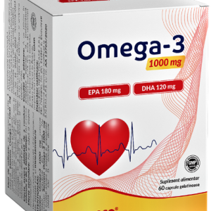 Sanvero Omega-3 1000mg - 60 capsule gelatinoase