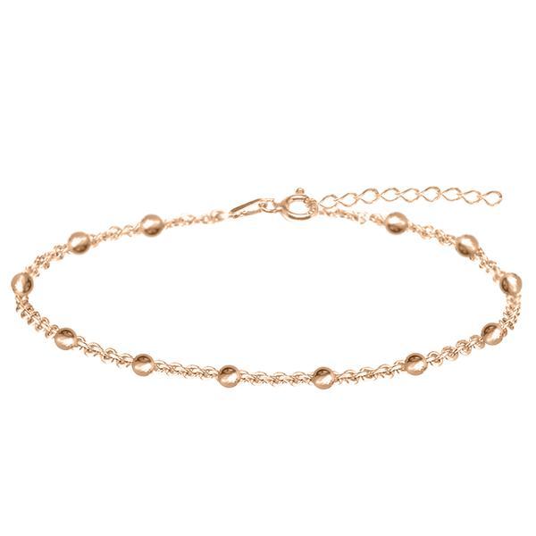 bratara-din-argint-925-placat-cu-aur-roz-ball-1.jpg Bratara din argint 925 placat cu aur roz - Ball