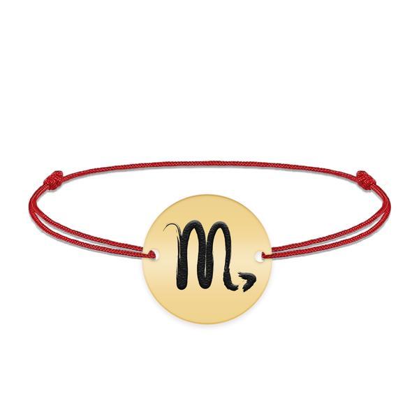 bratara-snur-si-banut-argint-925-placat-cu-aur-galben-24k-personalizat-cu-semn-zodiacal-scorpion-1.jpg Bratara snur si banut argint 925 placat cu aur galben 24K personalizat cu semn zodiacal Scorpion