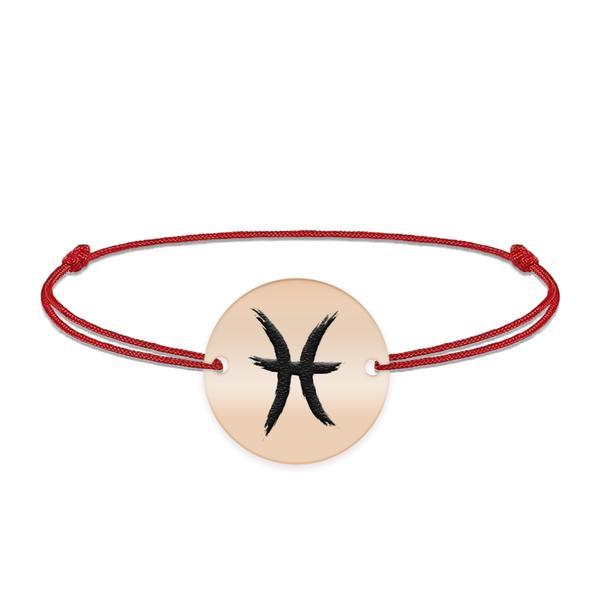 bratara-snur-si-banut-argint-925-placat-cu-aur-roz-personalizat-cu-semn-zodiacal-pesti-1.jpg Bratara snur si banut argint 925 placat cu aur roz personalizat cu semn zodiacal Pesti