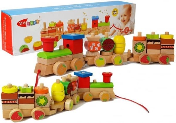 jucarie-multifunctionala-din-lemn-trenulet-si-puzzle-copie-754478.jpg Jucarie Multifunctionala din Lemn Trenulet 30 Bucati - Fructe 42cm