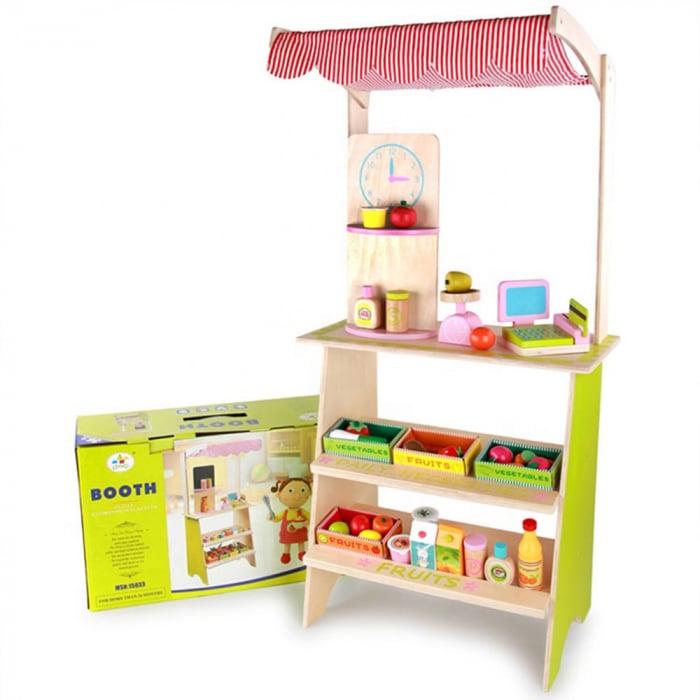 magazin-stand-pentru-fructe-si-legume-din-lemn-colorat-cu-accesorii-9432-42849921.jpg Magazin din Lemn cu Alimente - Stand pentru Fructe si Legume cu Accesorii