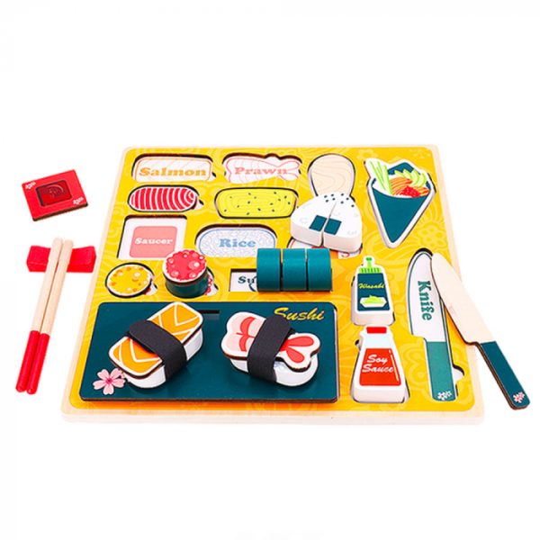 Set Sushi din Lemn