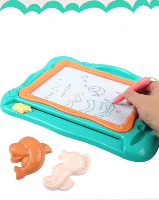 tabla-magnetica-pentru-desen-delfin-roz-copie-446863.jpg Tabla Magnetica pentru Desen Delfin - Turcoaz