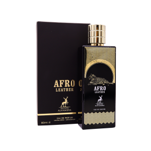 1.png Apa de parfum Afro Leather - Maison Alhambra 80 ml, unisex