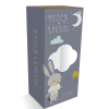 Picca Loulou ? Iepure roz in cutie cadou - 18 cm