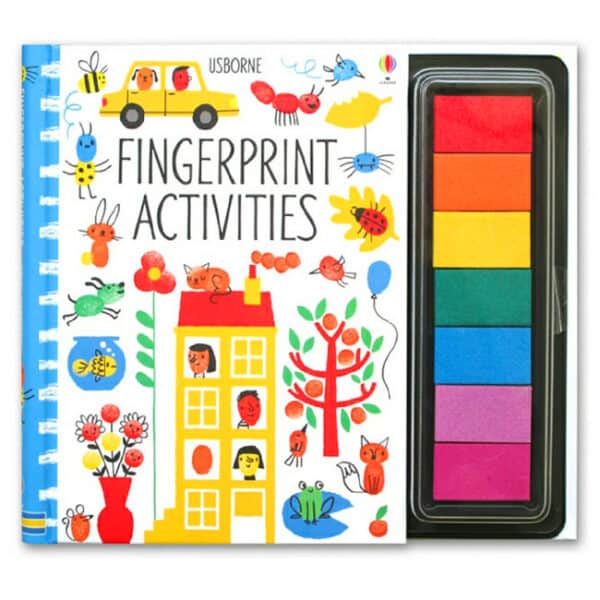 Pachet de Carti cu activitati de pictat cu degetelele sau cu stampila: Fingerprint Activities Garden, Fingerprint Activities, Rubber Stamp Activities: Garden, Poppy, Sam?s rubber stamp activities