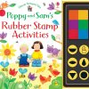 Pachet de Carti cu activitati de pictat cu degetelele sau cu stampila: Fingerprint Activities Garden, Fingerprint Activities, Rubber Stamp Activities: Garden, Poppy, Sam?s rubber stamp activities