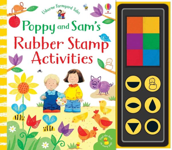 Pachet de Carti cu activitati de pictat cu degetelele sau cu stampila: Fingerprint Activities Garden, Fingerprint Activities, Rubber Stamp Activities: Garden, Poppy, Sam?s rubber stamp activities
