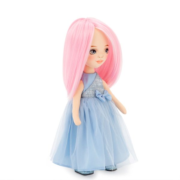 Papusa - Billie in a Blue Satin Dress 32 - Orange Toys
