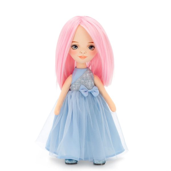 Papusa - Billie in a Blue Satin Dress 32 - Orange Toys