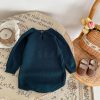 Body Tricotat Fetite Albastru Ocean - 12-18 luni