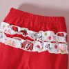 Body-Fetite-Cu-Pantaloni-Rosii-Capsuni.jpeg Body Fetite Cu Pantaloni Rosii Capsuni - 9-12 luni