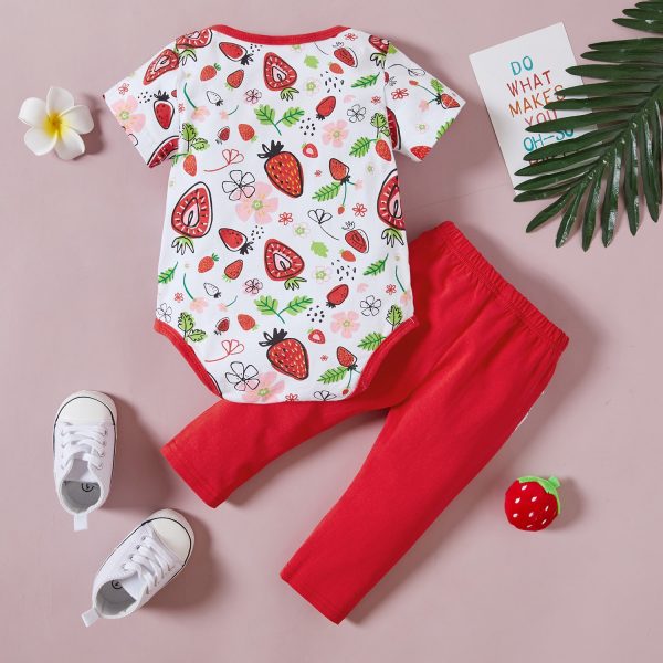Body-Fetite-Cu-Pantaloni-Rosii-Capsuni-2.jpeg Body Fetite Cu Pantaloni Rosii Capsuni - 9-12 luni