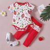 Body-Fetite-Cu-Pantaloni-Rosii-Capsuni-3.jpeg Body Fetite Cu Pantaloni Rosii Capsuni - 9-12 luni