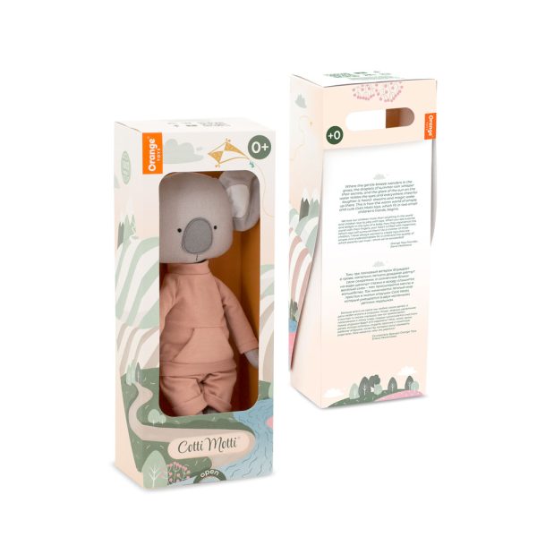Jucarie textila din bumbac - Freddy the Koala - Orange Toys