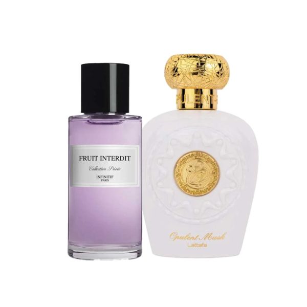 Fruit-Interdit-_-Opulent-Musk.jpg Pachet 2 parfumuri Opulent Musk 100 ml si Fruit Interdit 50 ml