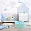 Meowbaby ? Piscina rotunda 90?40 cm cu 300 mingi pentru copii ? Mint
