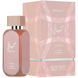 Hayaati-Pink-2.jpg Parfum arabesc Lattafa Hayaati Florence, apa de parfum 100ml, femei