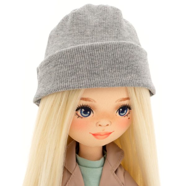Mia in a Beige Trench Coat 32 - Orange Toys