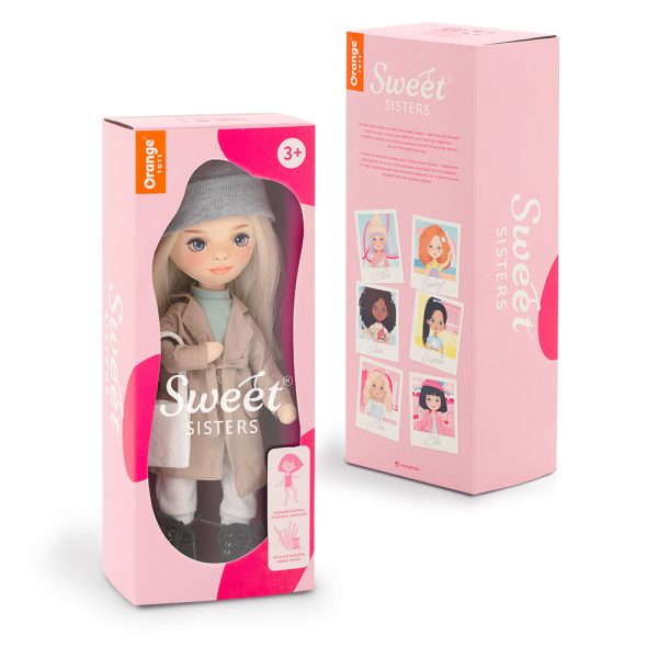 Mia in a Beige Trench Coat 32 - Orange Toys