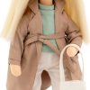Mia in a Beige Trench Coat 32 - Orange Toys