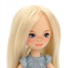Papusa - Mia in a Light Blue Dress 32 - Orange Toys