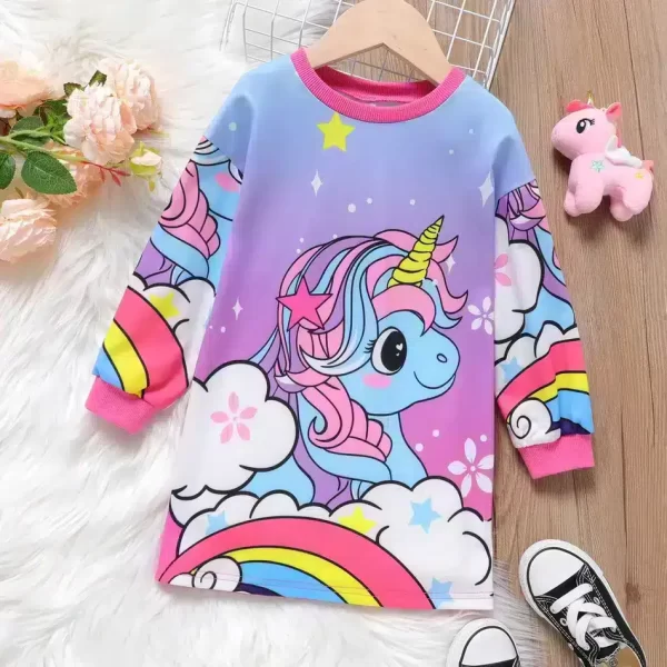 Rochie-Bluza-Oversize-Unicorn-4.webp Rochie Oversize Unicorn - 2 ani