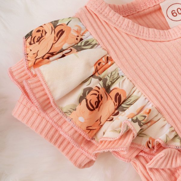 Rochita Body Fetite Roz Rosalia - 6-9 luni