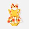 Rochita Body Galben Fetite Adella - 12-18 luni