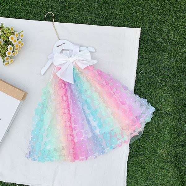 Rochita Din Tull Fetite Multicolor Emily - 3-4 ani