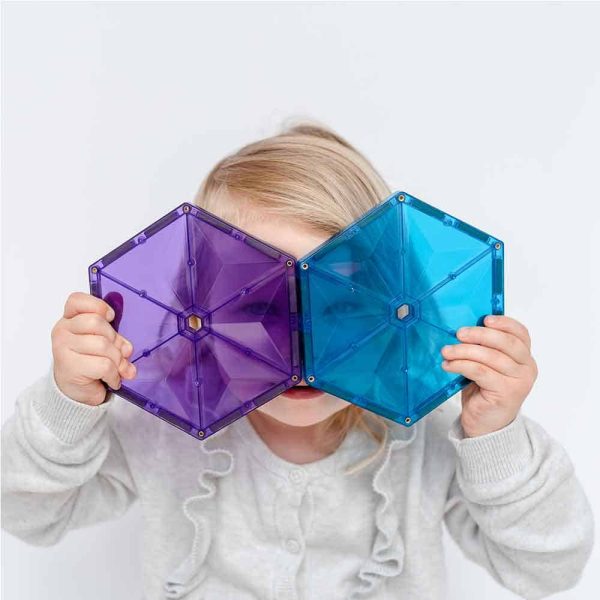 Setdeconstructiemagnetic_piesegeometrice_ConnetixMagneticTiles_GeometryPack30piese_3.jpg Set de constructie magnetic, piese geometrice, Connetix Magnetic Tiles, Geometry Pack 30 piese