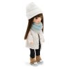 Papusa - Sophie in a White Fur Coat 32 - Orange Toys