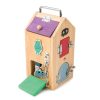 Tender Leaf Toys - Monstruletii din cutia incuiata din lemn - Monster Lock Box - TL8341