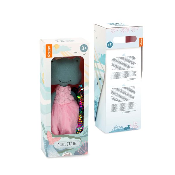 c18ac03c-cf54-48eb-9641-f156f46877af.jpeg Fiona the Frog: Pink Dress with Roses 29 - Orange Toys