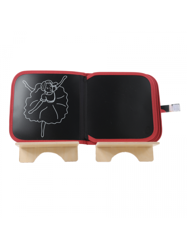 Carte de colorat pentru copii, reutilizabila - Degas - Color It & Go erasable book - Degas