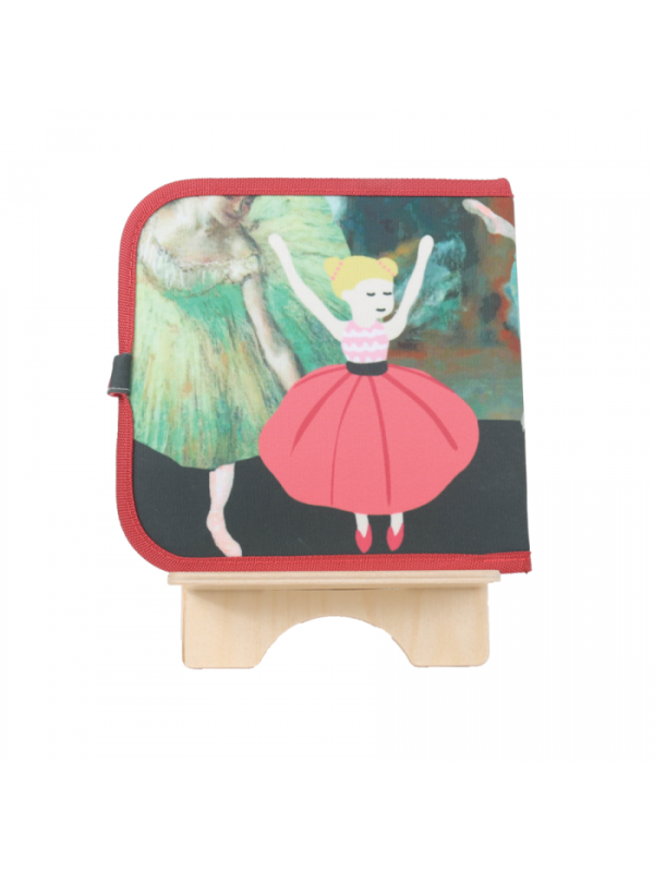 Carte de colorat pentru copii, reutilizabila - Degas - Color It & Go erasable book - Degas
